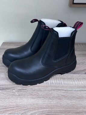 Sureway Men's Black Work Boot -size 7